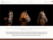 Tablet Screenshot of easyhorse.ch